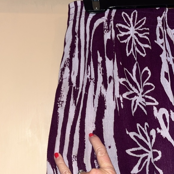 Hilo Hattie the Hawaiian original palazzo pants size medium. Stretch waist band - Picture 8 of 8